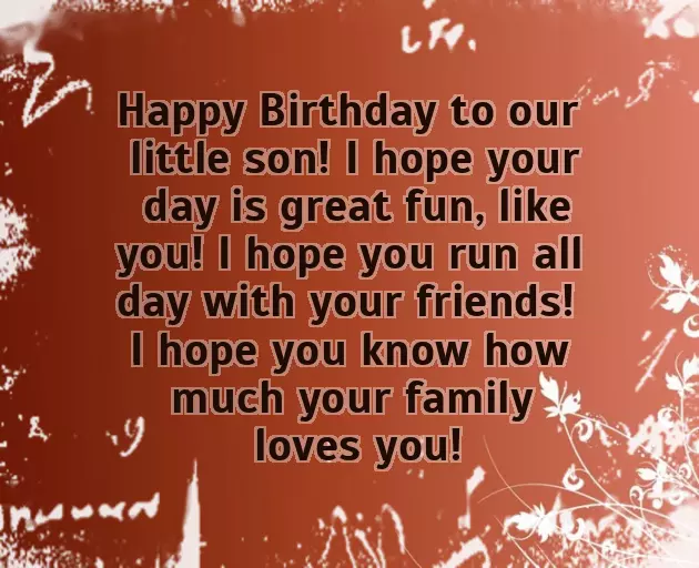 5 Year Son Birthday Wishes