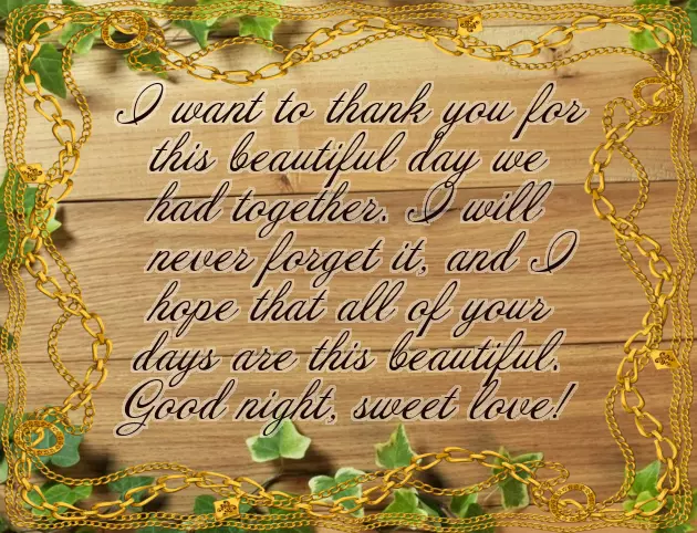 Good Night Love Line