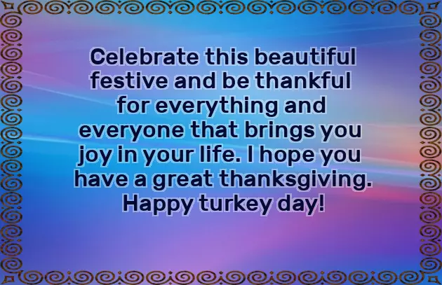 Thanksgiving Day Greetings