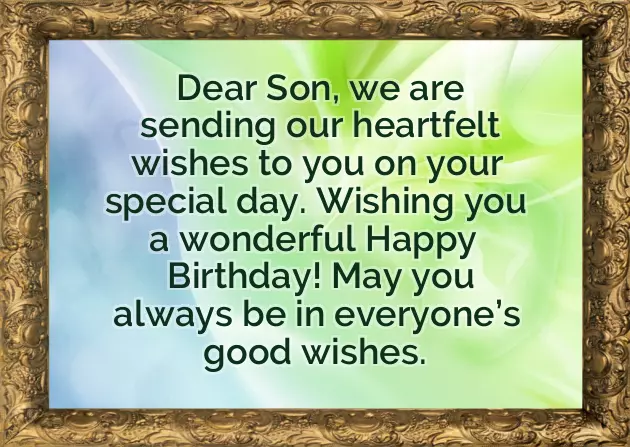 Brother Son Birthday Wishes Quotes Brother Son Birthday Wishes Quotes