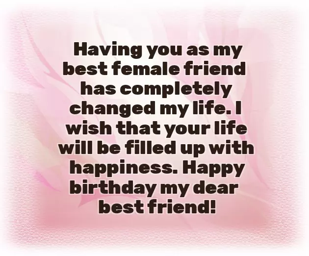 Birthday Greetings For A Best Friend Female Birthday Greetings For A Best Friend Female