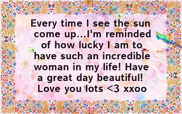 Good Morning Message Relationship Good Morning Message Relationship