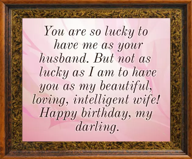 Birthday Wishes To Wife From Husband Birthday Wishes To Wife From Husband