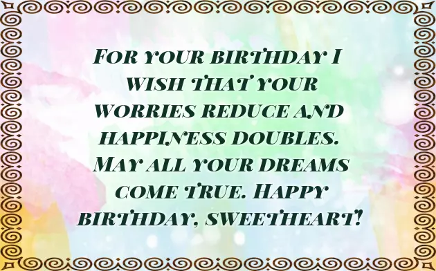 Bday Wishes For My Friend