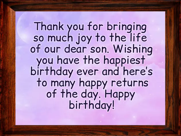 Happy Birthday Wishes To Son Happy Birthday Wishes To Son