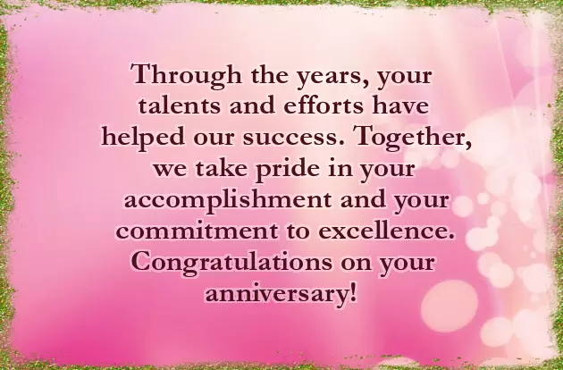 Congratulations 10 Years Congratulations 10 Years