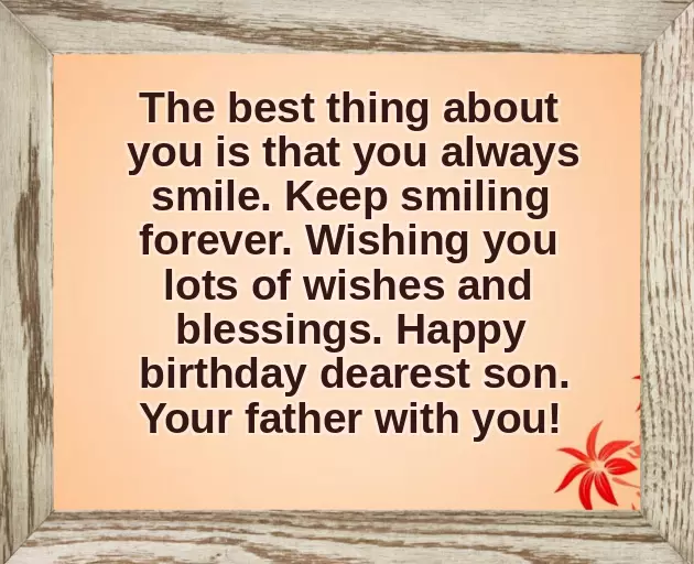 Birthday Wishes To Loving Son Birthday Wishes To Loving Son