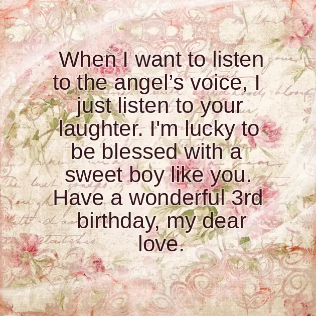 Birthday Wishes For My 3 Year Old Nephew Birthday Wishes For My 3 Year Old Nephew