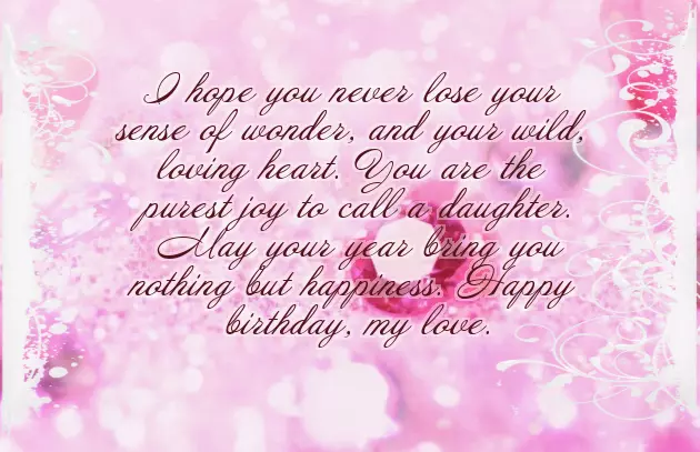 A Birthday Wish For My Daughter A Birthday Wish For My Daughter