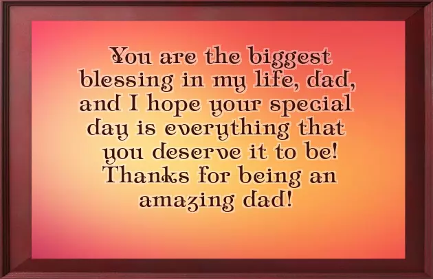 Happy Birthday Wishes From Father To Son