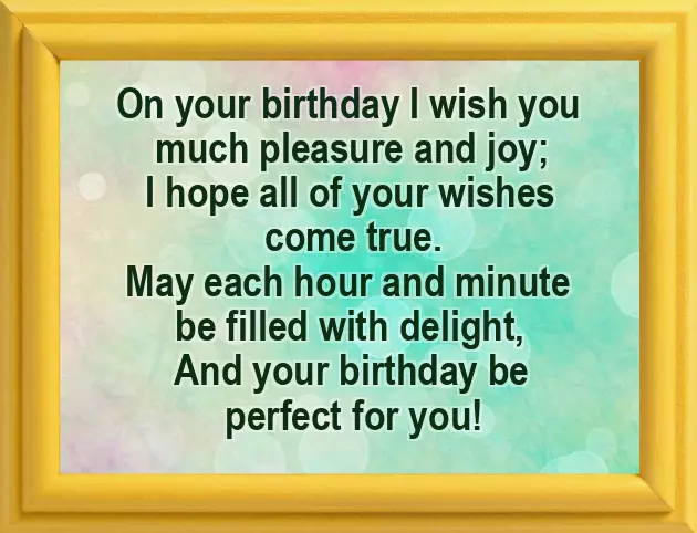 Different Birthday Wishes For Sister