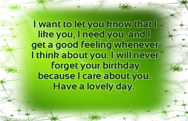 Birthday Wishes To My Crush