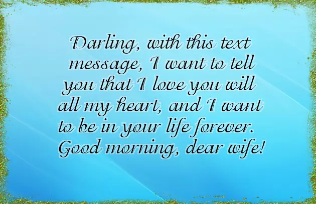 Romantic Morning Wishes