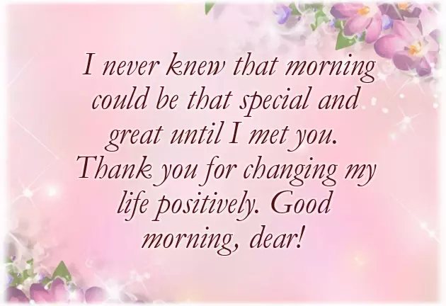 Morning Wishes Girlfriend