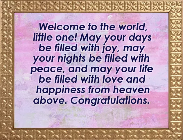 Best Wishes For The New Born Baby Best Wishes For The New Born Baby