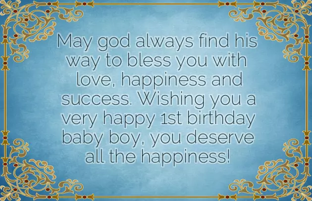 Baby Boy Birthday Wishes For Son Baby Boy Birthday Wishes For Son