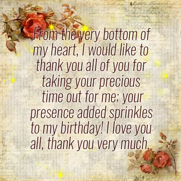 Wishes Of Thanks