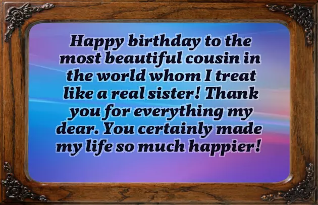 Real Sister Birthday Wishes Real Sister Birthday Wishes