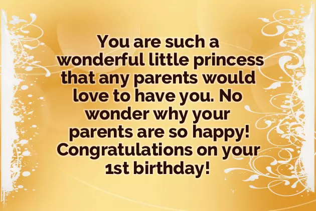 Happy 1St Birthday Little Princess Happy 1St Birthday Little Princess