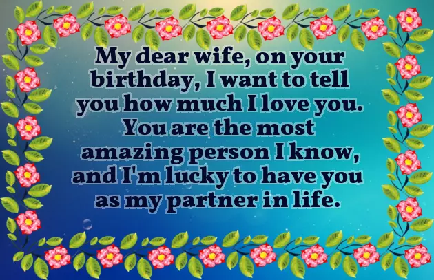 Lovely Wife Birthday Quotes Lovely Wife Birthday Quotes