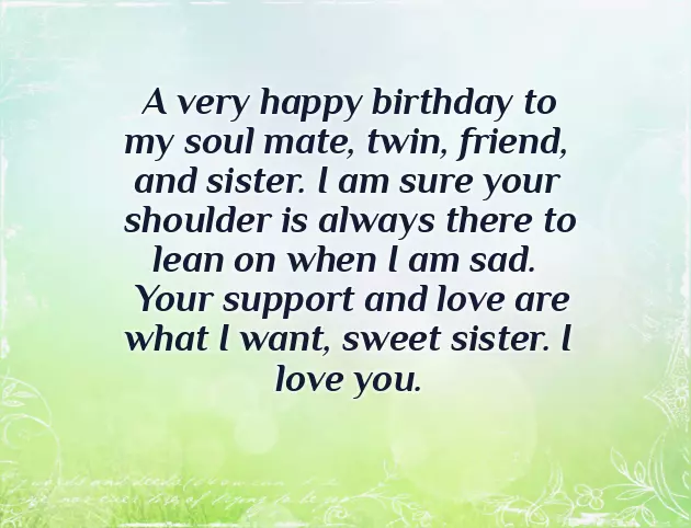 Birthday Greetings To Older Sister Birthday Greetings To Older Sister