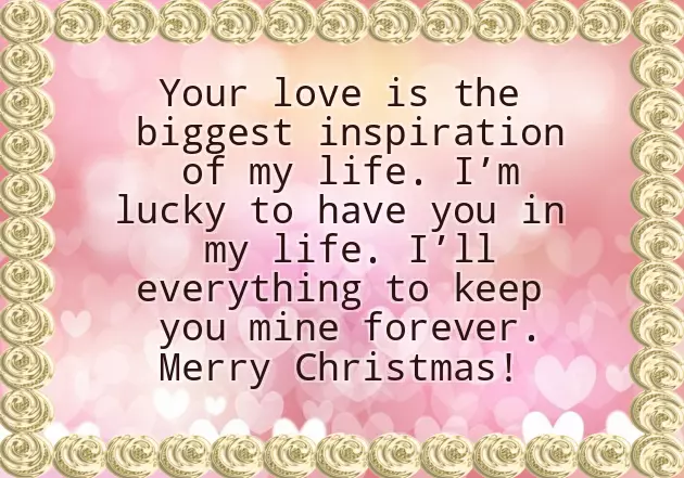 Merry Christmas Wishes For Girlfriend
