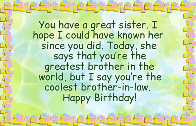 Wishing My Brother In Law A Happy Birthday Wishing My Brother In Law A Happy Birthday