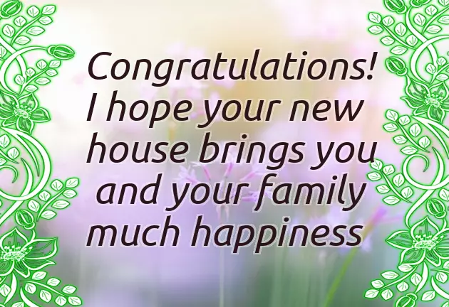 New Home Wishes Funny