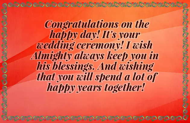 Best Wedding Wishes Messages