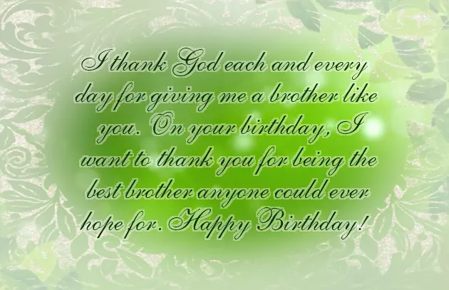 Long Life Wishes For Brother