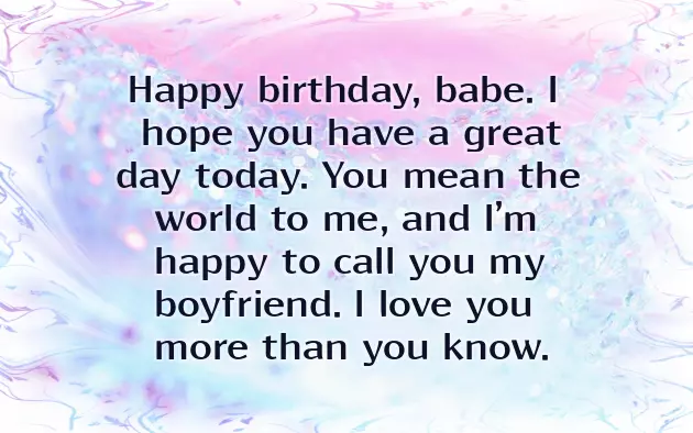 Birthday Quotes For New Boyfriend Birthday Quotes For New Boyfriend