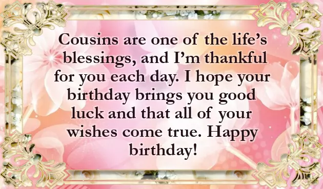 Cousin Brother Birthday Wishes Cousin Brother Birthday Wishes