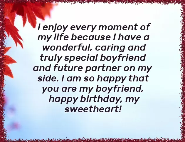Inspirational Birthday Quotes For Boyfriend