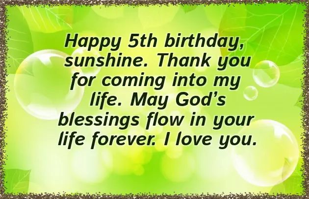 Birthday Quotes For 5 Year Old Birthday Quotes For 5 Year Old