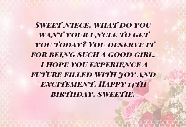 Birthday Wishes For A 14 Year Old Daughter