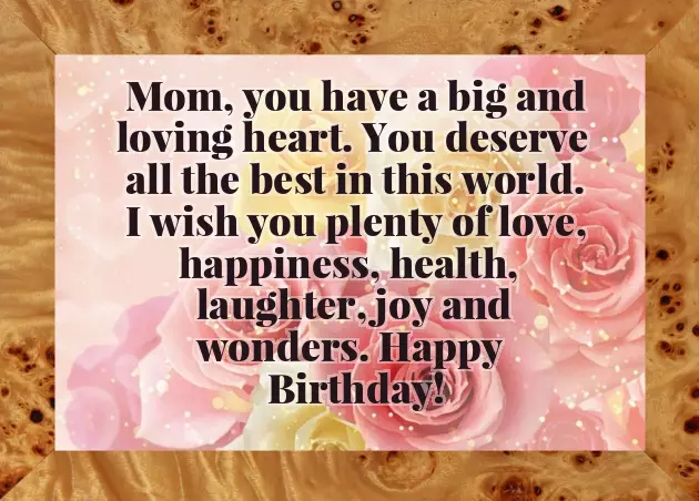 Happy Birthday For Mum Quotes