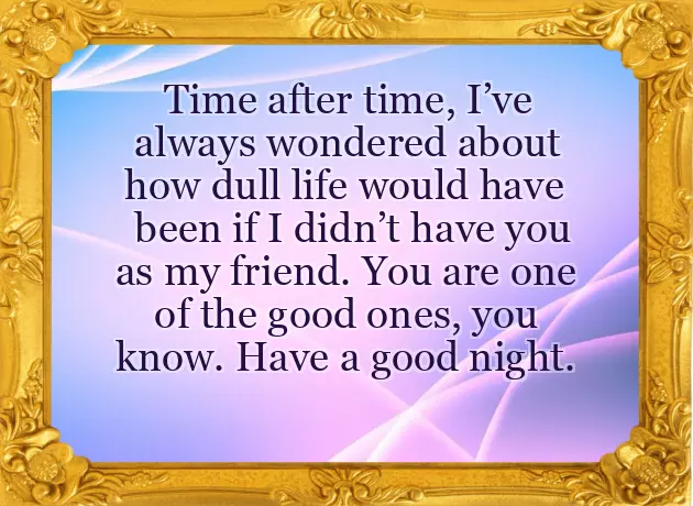 Good Night Message For Lovely Friend Good Night Message For Lovely Friend