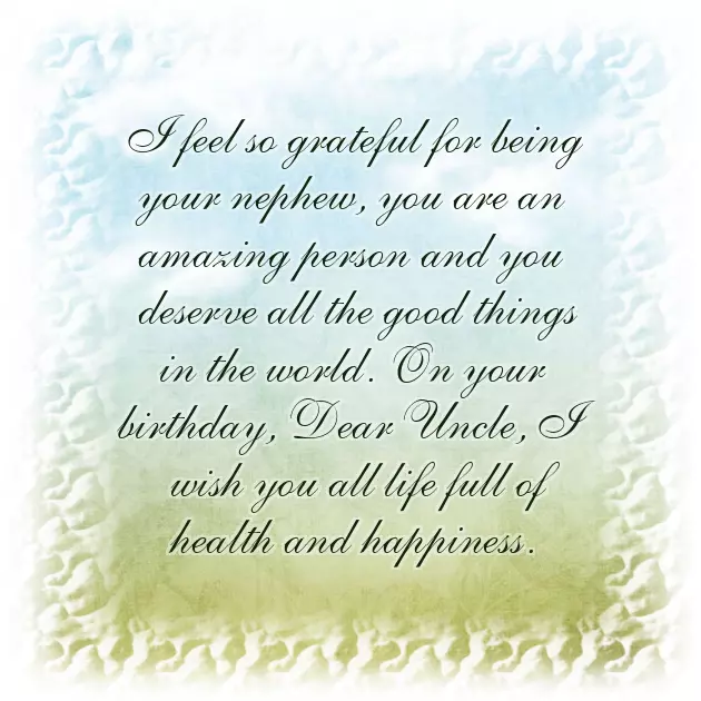 Uncle Birthday Wishes Quotes