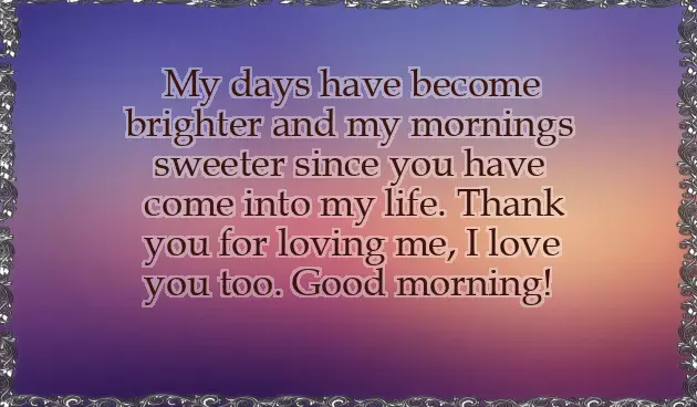 Morning Greetings To Your Love