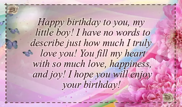 Second Birthday Wishes For Son Second Birthday Wishes For Son