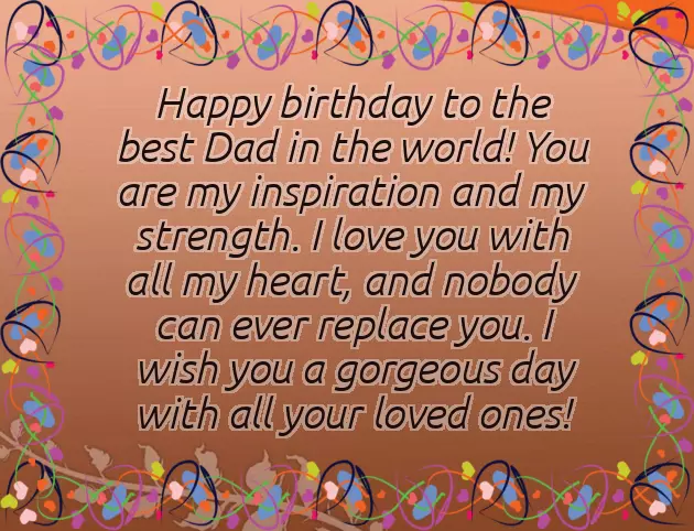 Best Wishes To Dad On His Birthday Best Wishes To Dad On His Birthday