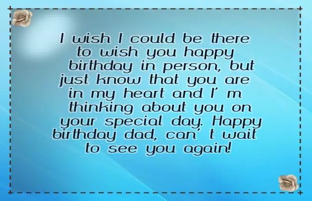 Happy Birthday Wishes To Dad Quotes