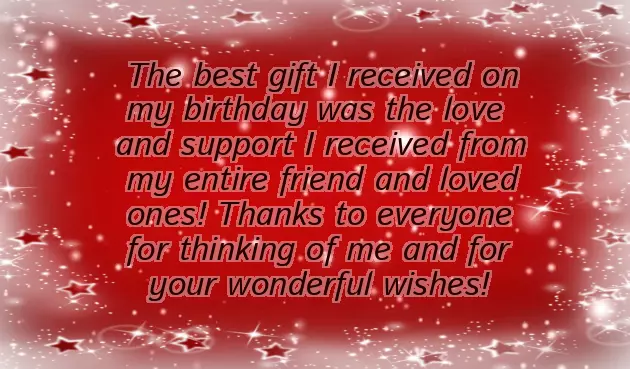 Appreciation For Birthday Wishes From Friends And Family Appreciation For Birthday Wishes From Friends And Family