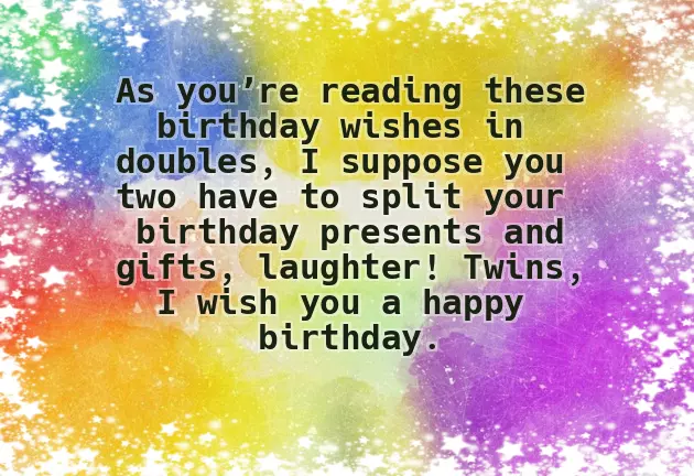 Happy Birthday To Twin Boys Happy Birthday To Twin Boys