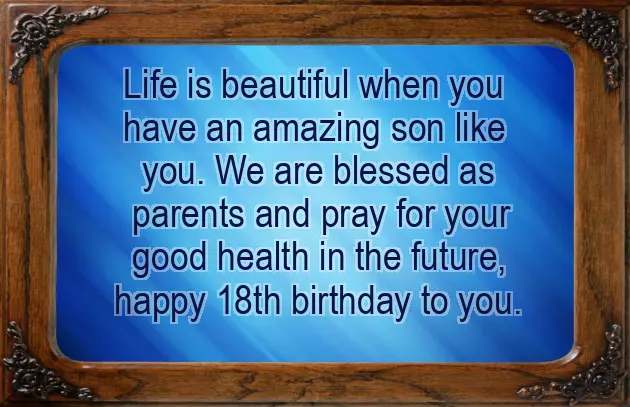 Birthday Wishes For Grandson Turning 18