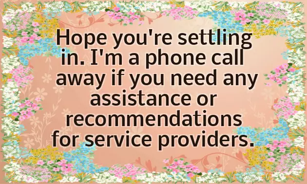 Congratulations On New House Message