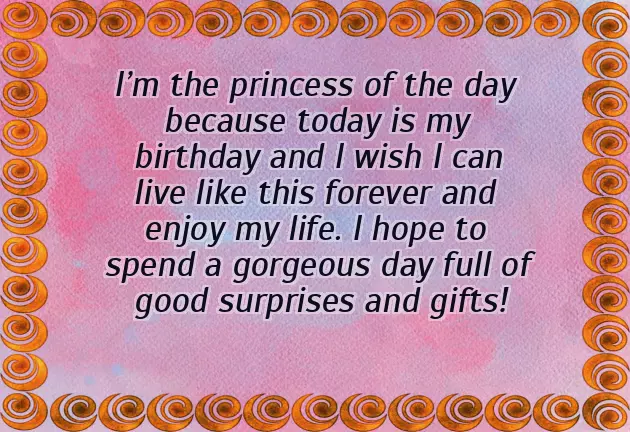 Wish Birthday For Myself Wish Birthday For Myself