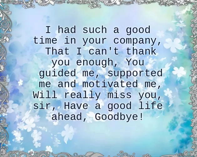 Transfer Congratulations Messages