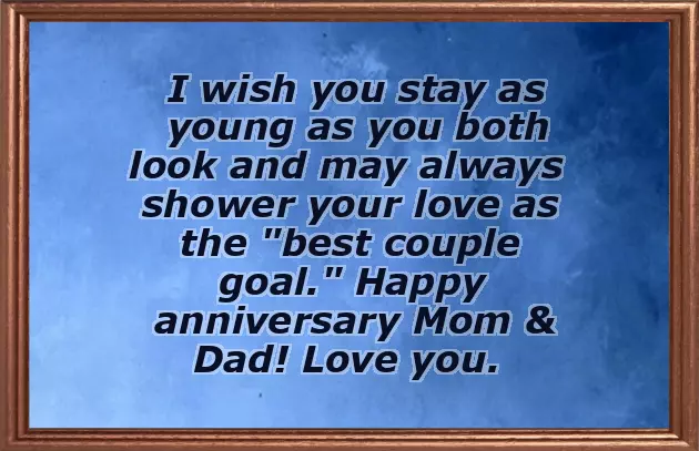 Wishes For Parents Anniversary