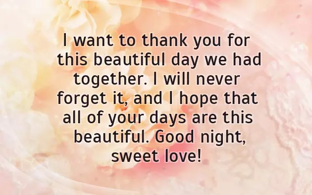 Good Night To My Love Good Night To My Love